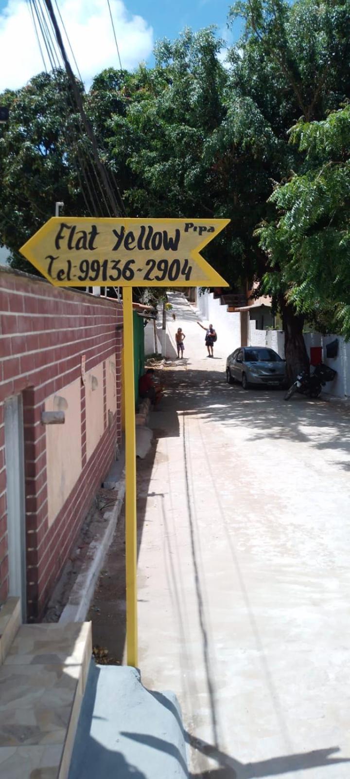 Flat Yellow Pipa Praia de Pipa المظهر الخارجي الصورة